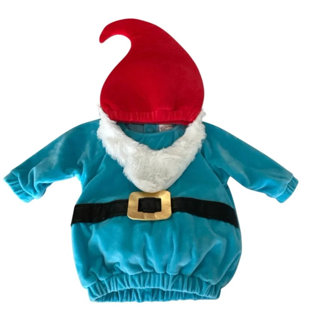 Baby Gnome Costume - Red Hat and Blue Outfit